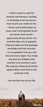 We say these words to people who were with us through thick and 41. 15 Love Letters For Him Let Him Know How Much You Care