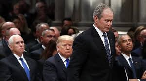 Bush, american president, born july 6, 1946. George H W Bush Abschied Vom Patriarchen