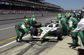 This allows the pit crew to pull the driver out in one piece with seat. Indycar Images Indy 500 2002