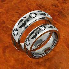Deer Track Wedding Bands Wildlife Wedding Band Wedding Bands Love Birds Wedding Men S Rings