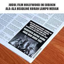 Directed by ming jin woo. Malesbanget Com Ini Jadinya Kalo Judul 7 Film Hollywood Ini Dibikin Ala Ala Headline Koran Lampu Merah