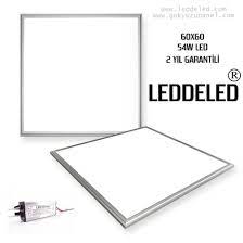 led panel 60x60 siva alti 54w led urunler