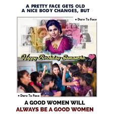 25 Best Actress Samantha Birthday Images And Memes Tamil Memes