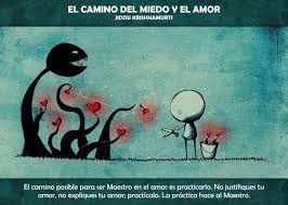 El Camino Del Miedo Y El Amor Miedo Al Amor Miedo Dibujos