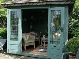 Grunes Gartenhaus Rattan Mobel Gartenhaus Gartenhaus Farbe Haus Und Garten