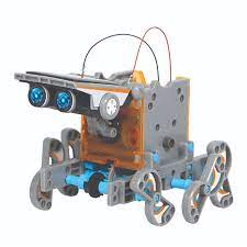 The robot's protective capsule will do most of the work of scrubbing off the entry speed but a supersonic parachute and a rocket jetpack, or sky crane, will be needed for the last three minutes of. Discovery Kids Mindblown Solar Robot Construction Set