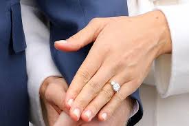Meghan markle's ring is worth $350,000—here's how much americans think you should spend on an engagement ring. Meghan Markle S Ring Has Princess Diana S Diamonds