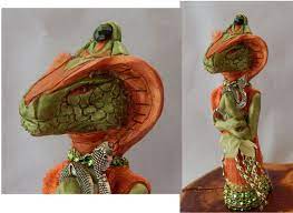 Anthropomorphic Snake Goddess Ooak Fairy Fairies Art Dolls New Etsy Ooak Fairy Fairy Art Dolls Art Dolls