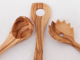 Olive Wood Kitchen Utensils Set Wooden Serving Utensils A Wood Kitchen Utensils Olive Wood Kitchen Olive Wood