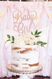 Baby Girl Cake Topper Baby Shower Cake Topper Gender Reveal Etsy Girl Shower Cake Baby Shower Cakes Girl Baby Shower Cake Topper