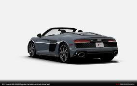 Read audi r8 car reviews and compare audi r8 prices and features at carsales.com.au. 2021 Audi R8 Rwd Coupe And Spyder Newest Members Of R8 Model Line Audi Club North America