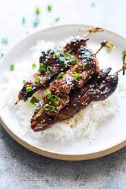 Beef Yakitori Easy Peasy Meals Recipe Beef Strips Beef Recipes Beef