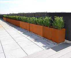 Riesenauswahl an produkten für zuhause. Bowden Corten Steel Planters Street Design Esi External Works