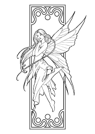 Keep your kids busy doing something fun and creative by printing out free coloring pages. Fairy Coloring Pages For Adults Best Coloring Pages For Kids