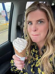 The warmest welcome and an icy treat!! 🍦🍦🍦 Love running into viewers!  Pulled up to Braums in Lake Worth and got the sweetest hello yesterday from  Good Day Fox 4 viewer Sarah