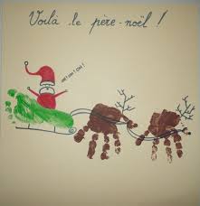 Mais il y a une empreinte de main sur ces champignons. Chez Fantomette Noel En Empreintes De Pieds Et De Mains