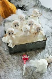 Diy Halloween Sussigkeiten Verpackung Als Geist Halloween Sussigkeiten Sussigkeiten Verpackung Halloween Deko Tur