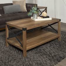 Magnolia Metal X Frame Reclaimed Barnwood Coffee Table By Desert Fields Walmart Com In 2020 Coffee Table Wood Coffee Table Rustic Barnwood Coffee Table