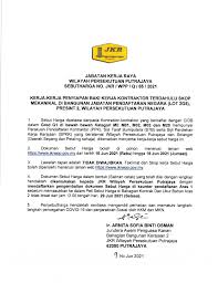 Jabatan kerja raya kemaman tidak akan bertanggungjawab ke atas sebarang kerosakan di atas penggunaan apa jua maklumat dalam laman web ini. Jabatan Kerja Raya Wilayah Persekutuan Putrajaya Notis Sebut Harga Jkr Wpp Q 85 2021 Permohonan Dokumen Sebut Harga Online 16 Jun 2021 Hingga 18 Jun 2021 Jam 12 00 Tengah Hari Maklumat Lanjut Https Jkrwpp Gov My Iklan Sebut Harga Tender Jabatan