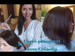 Le carré plongeant a la particularité de pouvoir se porter de 1001 façons différentes: Carre Plongeant Avec Creaclip Coupe Maison Tres Simple Youtube