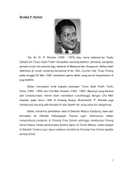 Pada tahun 1826, pulau pinang dibentuk di bawah gabungan straits settlements atau. P Ramlee