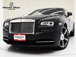 Maybe you would like to learn more about one of these? Rolls Royce Wraith Basegrade 2018 Black M 2924 Km Details Japanese Used Cars Goo Net Exchange