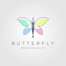Maybe you would like to learn more about one of these? Line Art Beauty Flying Woman Colorful Butterfly Logo Design Illustration Women Dragonfly Lady Empowe Butterfly Logo Logo Design Simple Logo Design