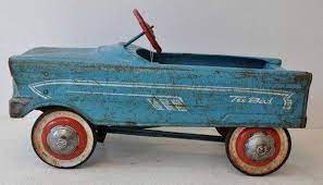 I Have A Picture With Mine Vintage Riding Toys Vintage Pedal Cars Pedal Cars