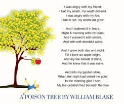 «a poison tree» by william blake. Random Rambling Hadijah Binti Jaffri