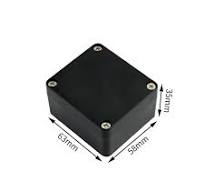 New 2pcs Waterproof Black Diy Housing Instrument Case Abs Plastic