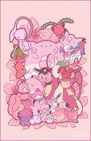 11x17 Pink Pokemon Poster Etsy Pokemon Poster Pokemon Pokemon Fairy