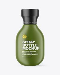 This free resource is a professional jar mockup template that gives you an ability to edit the jar and the cap design easily via use these plastic spray bottle mockups to showcase your packaging designs like never before. Matte Spray Bottle Mockup In Bottle Mockups On Yellow Images Object Mockups