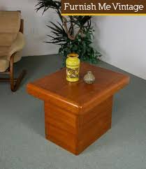 Shop wayfair for all the best pedestal base end & side tables. Mid Century Modern Danish Teak Pedestal End Table