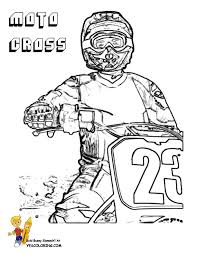 These coloring pages are suitable for both toddlers and older kids. Rough Rider Dirt Bike Coloring Pages Dirtbike Free Motorcycle