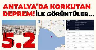 11.09.2018 02:16 | son güncelleme: Son Dakika Deprem Haberi Antalya Daki 5 2 Buyuklugunde Deprem Ani Boyle Goruntulendi Son Dakika Haberler