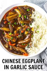 Chinese Eggplant In Garlic Sauce In 2020 Vegan Eggplant Recipes Chinese Eggplant Vegetarian Chinese Recipes