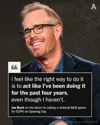 Joe Buck, who has called the most World Series