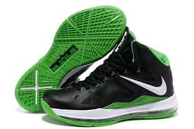 Black And Green Nike Basketball Shoes Nike Air Max Lebron James X Black Green Basketball Shoes Lebron Shoes Lebron James Shoes Green Basketball Shoes