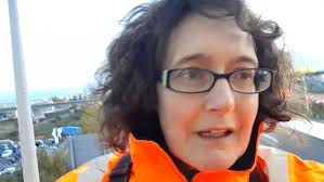 Social worker climbs