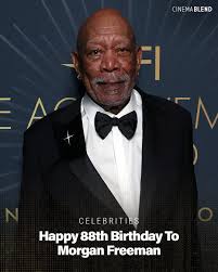 Happy Birthday to Morgan Freeman! 📸: Getty
