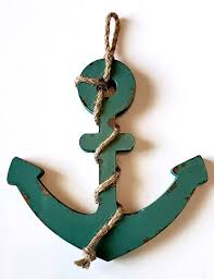 Hobby lobby fall decor ideas. Amazon Com Hobby Lobby Turquoise Anchor Wood Wall Decor With Jute Rope Distressed Style Coastal Beach Ocean Home Kitchen