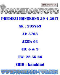 Pangerantoto Prediksi Pangerantoto Togel Hongkong 29 4 2017 Boarding Pass