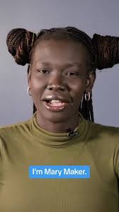 She fled war, grew up in a refugee camp and fought to get an education.  This is the story of Mary Maker: UNHCR Goodwill Ambassador & South Sudanese  refugee. #inspiration #motivation