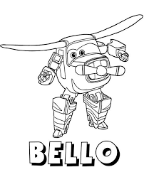 Super Wings Leading Character Cartoon Coloring Pages Coloring Pages Coloring Pages For Girls