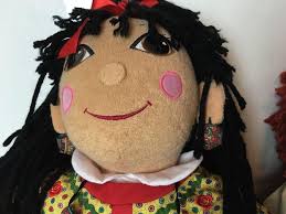 ROSIE AND JIM HUGE 30" Rag Dolls Plush Very Rare 1999 Rag Doll Productions  UK