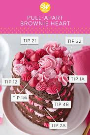 Heart Shaped Cake With Pink Layers Recipe Heart Shaped Cakes Easy Cake Decorating Cake Decorating Tips