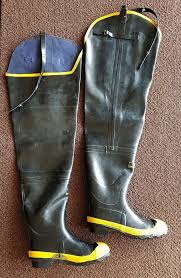 Steel Shank Wader Firefighter Boots Sporting Goods Fishing Clothing Shoes Accessories Ebay Firefighter Boots Fishing Boots Boots