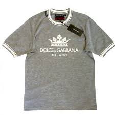 Details About Men S Dolce Gabbana Grey Milano Crown T Shirt With Tags D G Shirt Size 54 3xl