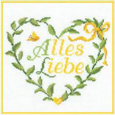 Kreuzstich stickvorlage vogelpaar im kranz vögel weihnachten point de croix (94) eur 2,00 1t +eur 3,90 versand. Herzkranz Alles Liebe Kreuzstich Stickvorlage Kreuzstich Kreuzstich Stickvorlagen Sticken