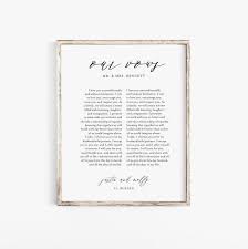 Our Vows Printable Sign Set Wedding Vows Decor Prints Bedroom Wall Art Husband And Wife Wedding Ceremony Custom Digital Download Printed Vows Framed Vows Wedding Vows